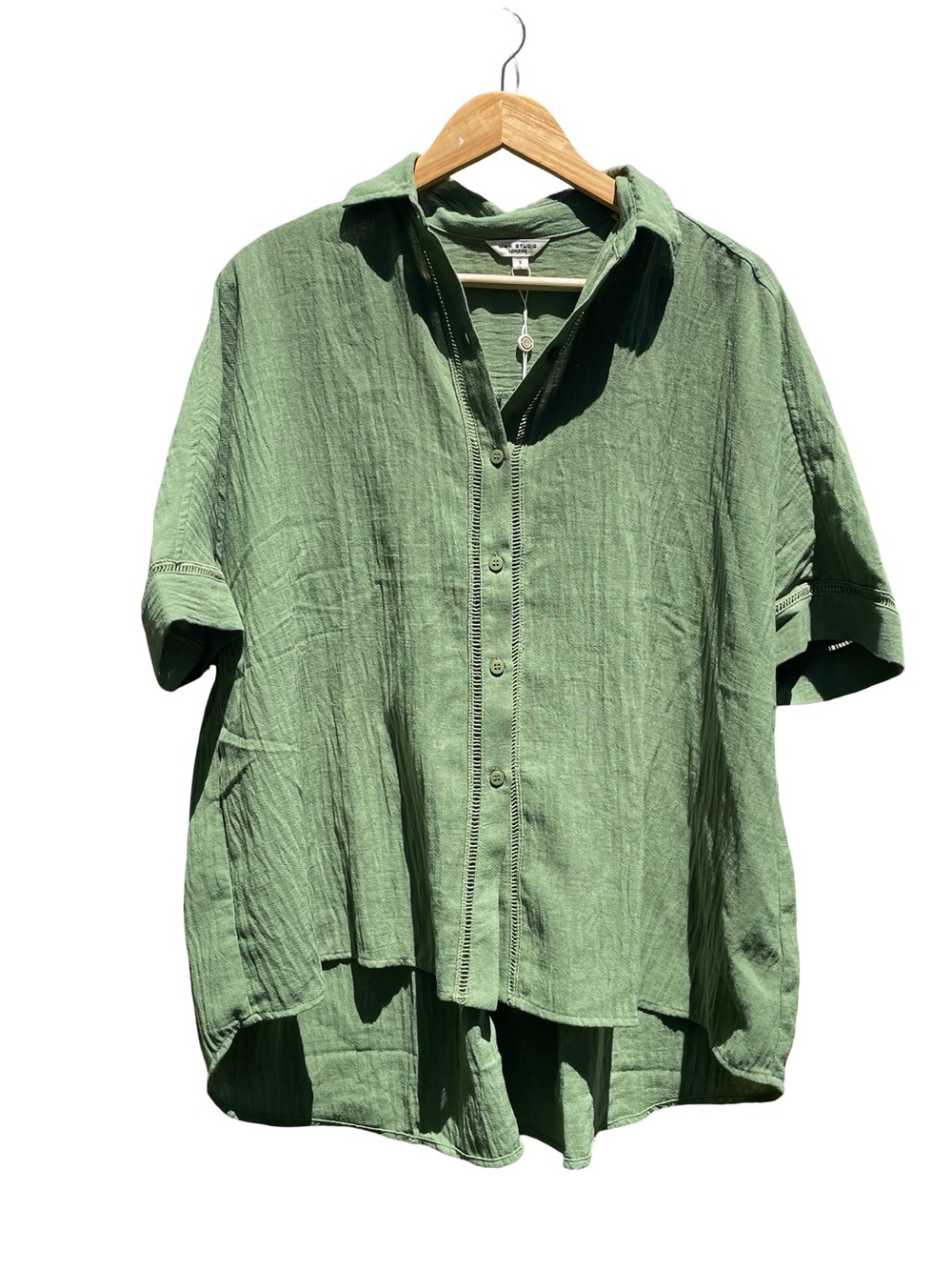 Max studio oversized tunic top size small